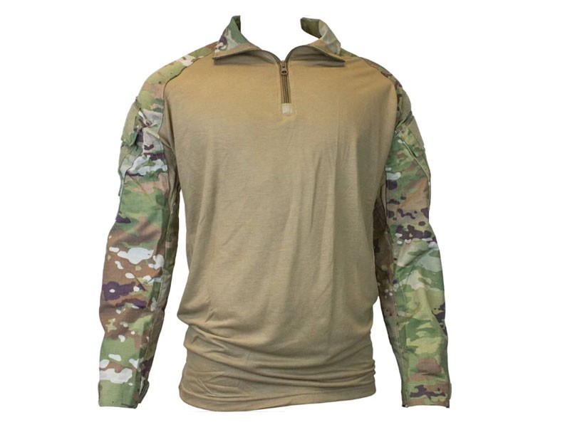 OCP Scorpion Combat Shirt 1/4 Zip Berry Compliant