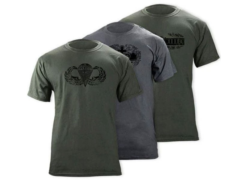 Army Subdued Badge T-Shirts