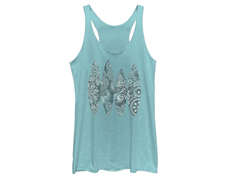 Women's Henna Surfboard Tank Top