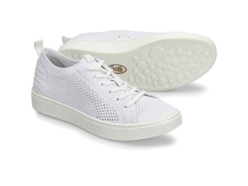 Sofft Women's Somers Knit Sneakers In White