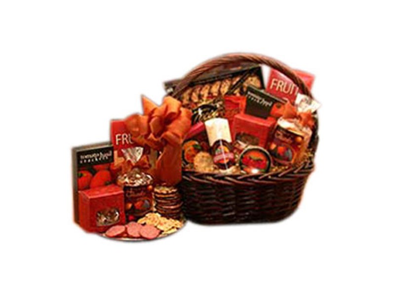 A Grand World Of Thanks Gourmet Gift Basket