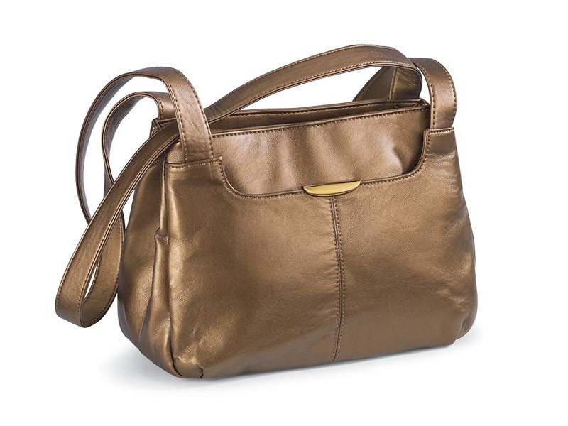 Bronze Shoulder Bag For Women