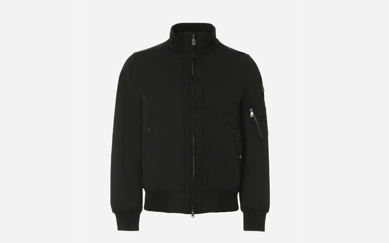 Bomber Jacket In Technical Twill