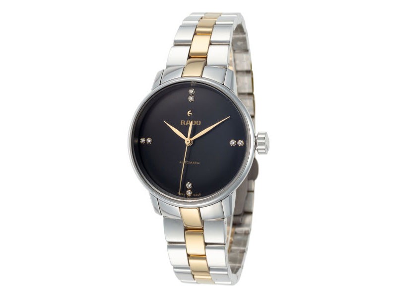 Rado Coupole Women's Watch Stainless Steel and Ceramos Case