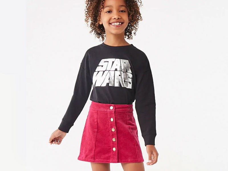 Girls Star Wars Graphic Top For Kids