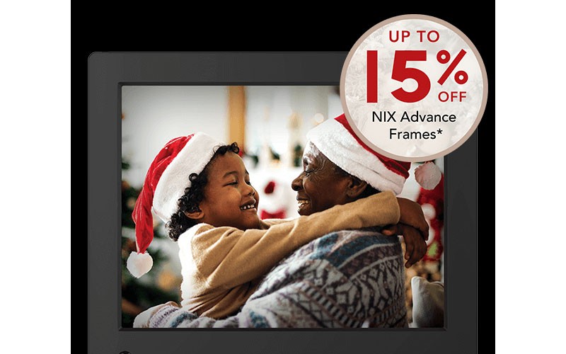 NIX Advance Digital Frame 8 Inch (Non Wi-Fi)