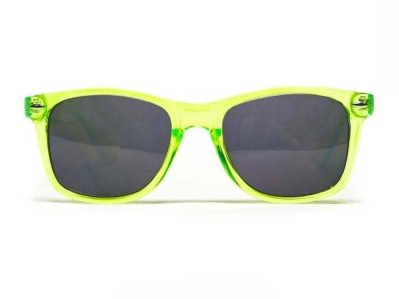GloFX Diffraction Glasses Transparent Green Tinted