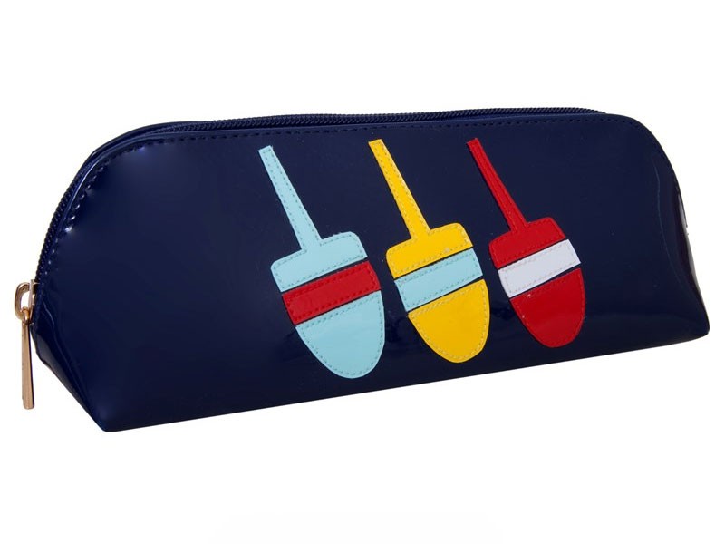 Women's Navy Reynolds Case with Light Blue Three Buoys