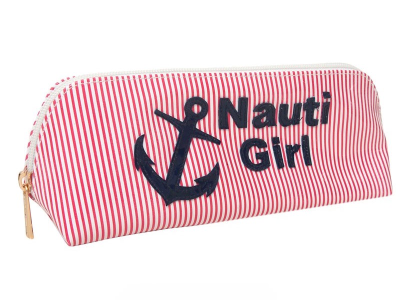 Women's Red Stripe Reynolds Case with Navy Nauti Girl