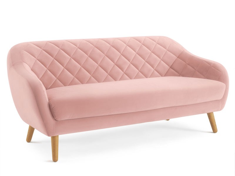 Isobel Sofa Blush Pink