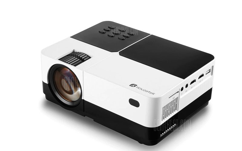 Houzetek H2 Portable Mini Projector - Multi-A EU Plug