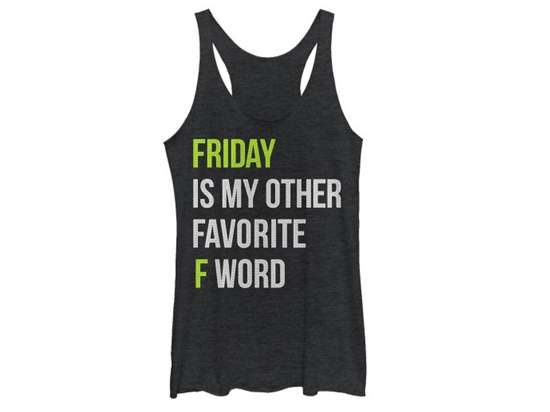Women's Friday is My Other Favorite F Word Tank Top