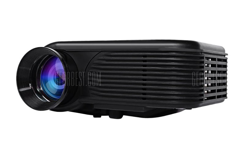 H86 Lcd Projector 1000 Lumens 640 X 480 Pixels - Black Eu Plug