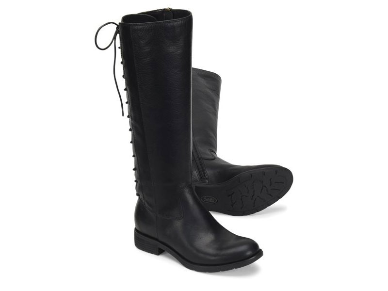 Sofft Women's Sharnell-II In Black-Leather Boots