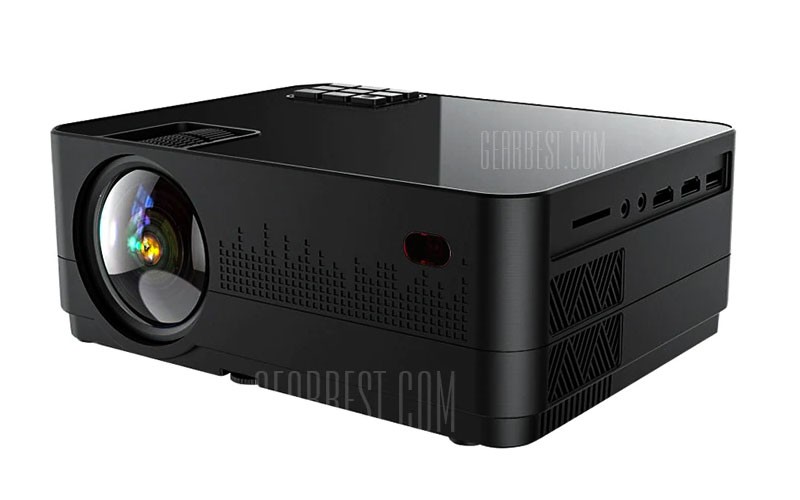 Luxnpro Q3 Led Smart Home Projector - Black Au Plug