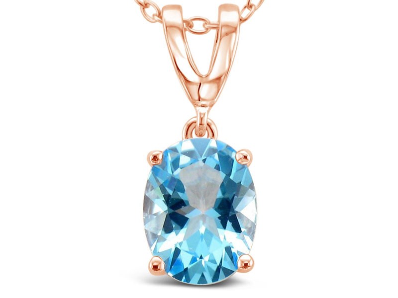 Womens Le Vian Ocean Blue Topaz Pendant