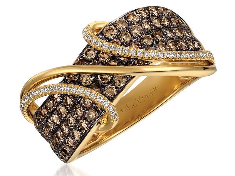 Women's Le Vian Chocolatier Chocolate & Vanilla Diamond Ring