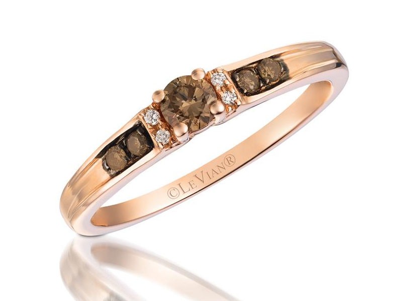 Women's Le Vian 14kt Strawberry Gold Chocolatier Ring