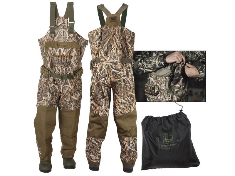 Banded Gear Black Label Uninsulated Waders Mossy Oak Shadow Grass Blades