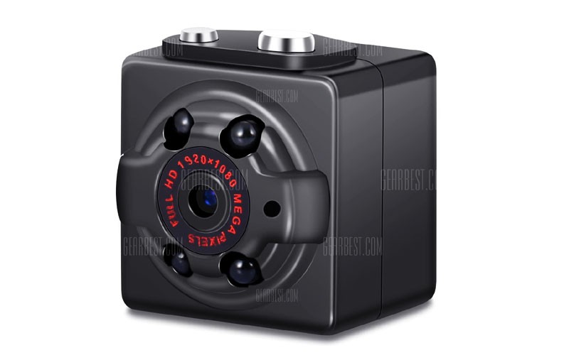 SQ8 Mini DV Camera 1080P Full HD Car Dvr - Black 