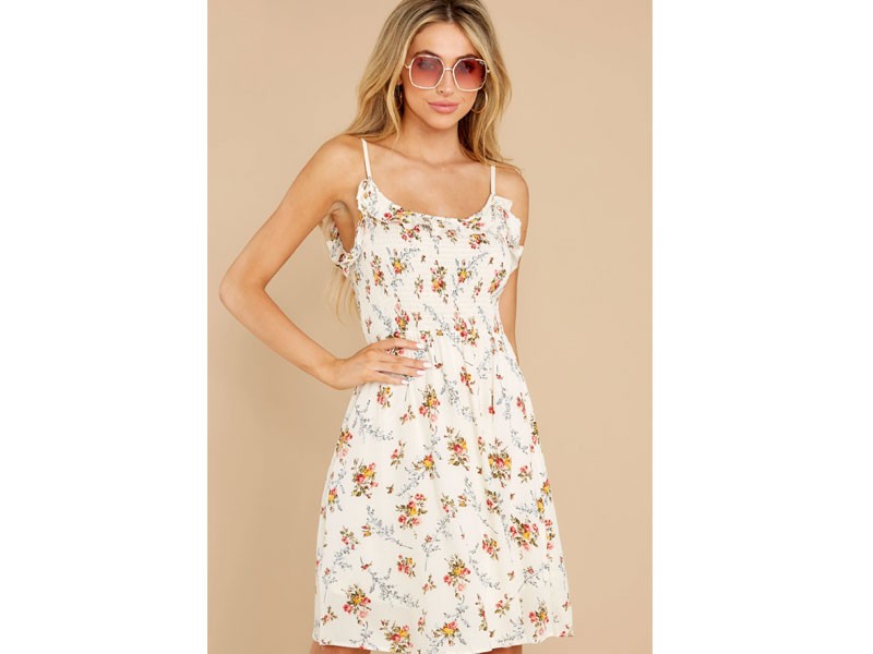Women's As You Are Natural Floral Print Dress