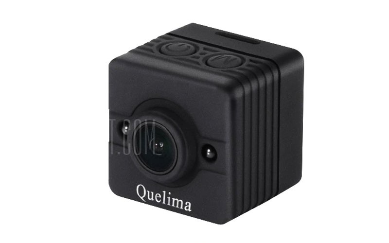 Quelima SQ12 Mini 1080P FHD DVR - Black 234