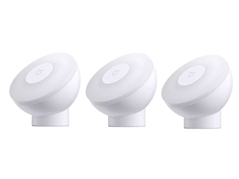 Authentic Xiaomi MiJia 2nd Generation PIR Motion Sensor LED Night Light 3-Pack