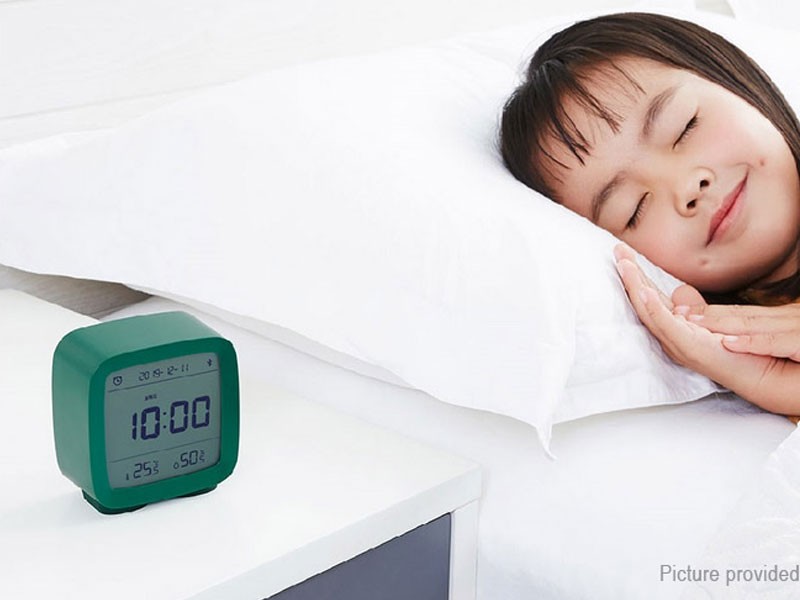 Authentic Xiaomi Qingping Thermometer Hygrometer Night Light Alarm Clock