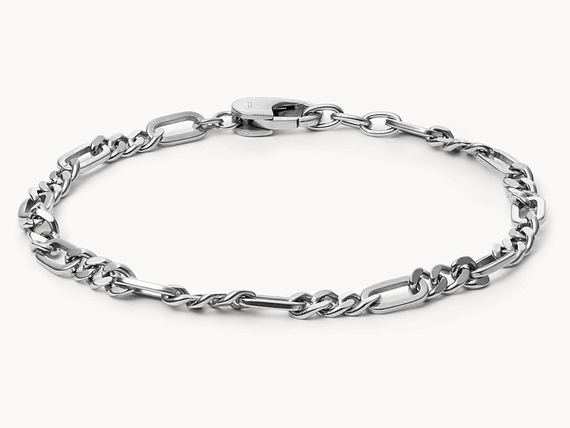 Figaro Stainless Steel Bracelet For Men