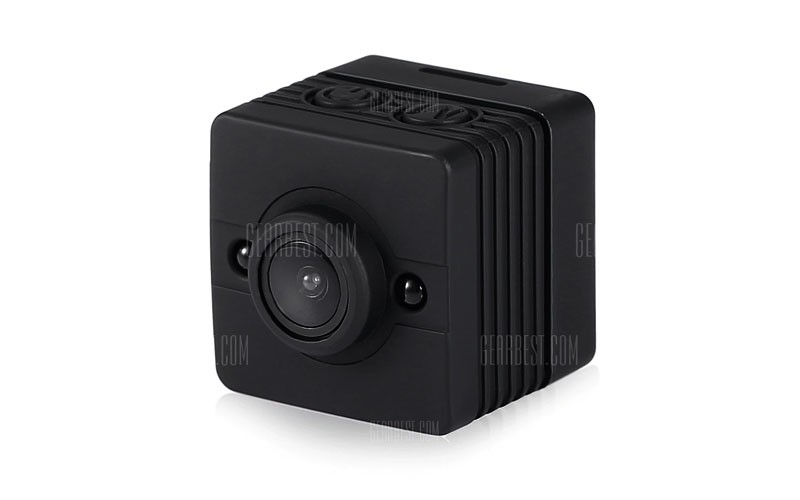 Quelima SQ20 Mini DVR Loop Video Recorder HD Portable Sports DV - Black