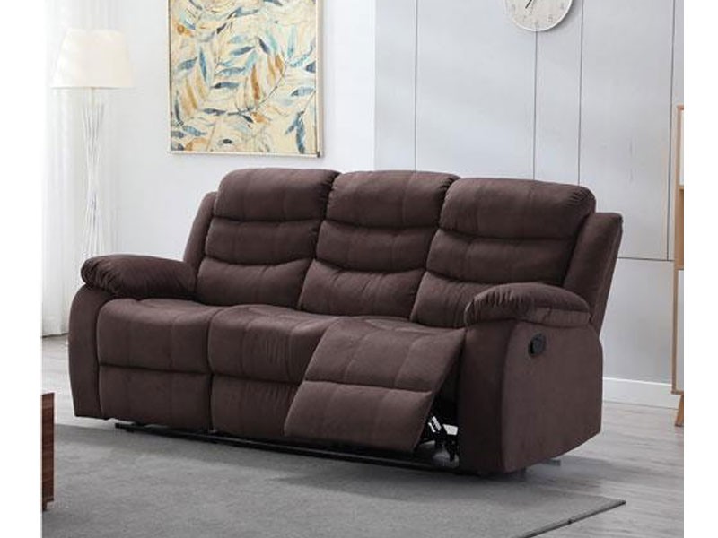 Montecatini Bravo Brown Reclining Sofa