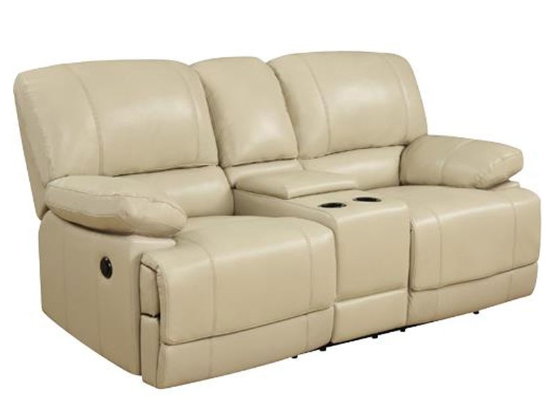 Global Furniture Breckenridge Beige Power Reclining Love Seat