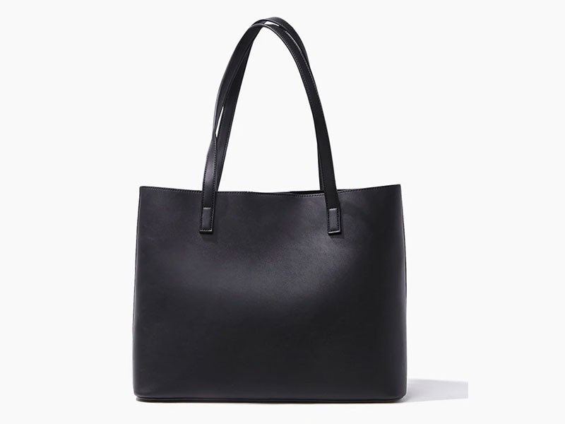 Faux Leather Tote Bag For Women
