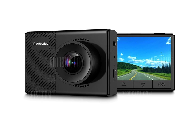 Alfawise G70 F1.5 Car DVR Dash Cam - BLACK 3