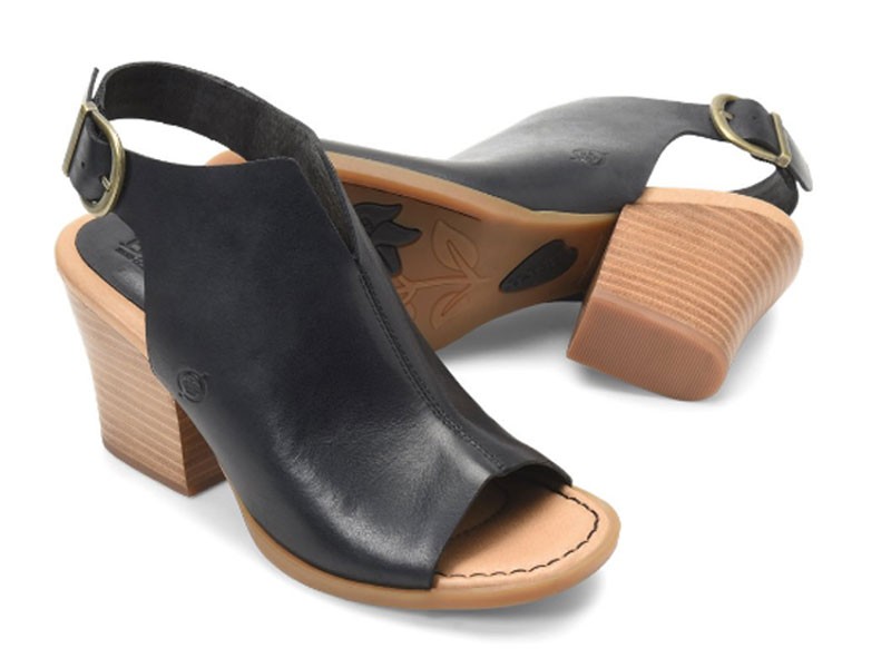 Born Moraine In Black Women's Heel