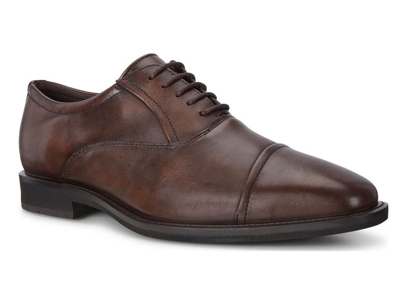 Men's Ecco Calcan Cap Toe Tie Casual Shoe