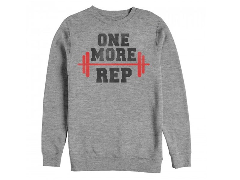 Men's Chin Up One More Rep Goal Sweatshirt