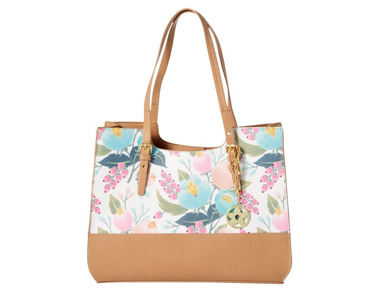 Bueno Bulb Floral Block Promo Tote