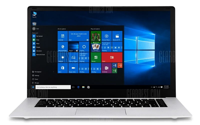 Deeq Z156 Notebook - White Intel Cherry Trail X5-Z8350 