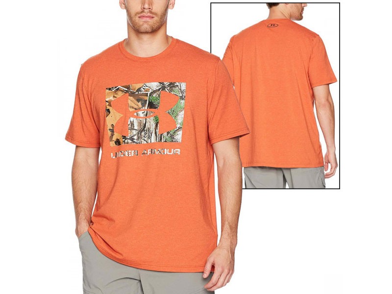 Under Armour Camo Knockout Men's T-Shirt Blast Medium Heather