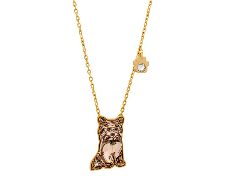 Swarovski Pets Yorkshire Women's Necklace