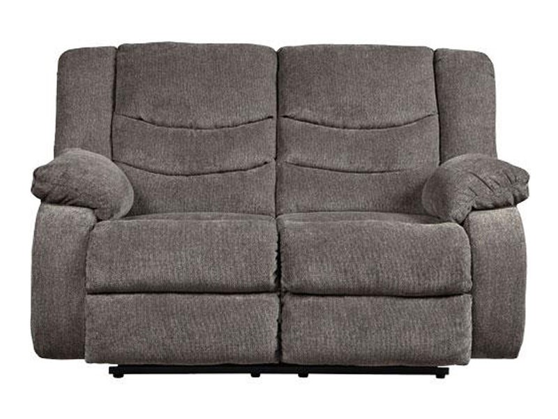 Ashley Furniture Tulen Gray Reclining Loveseat