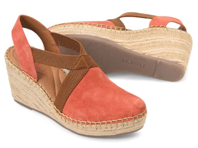 Born Meade In Emberglow Suede Sandals For Women