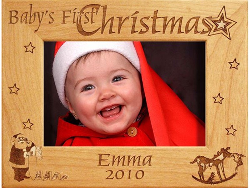 Baby's First Christmas Frame