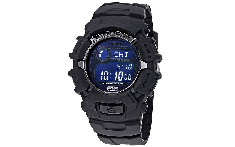 G-Shock Multi-Function Digital Black Dial Black Resin Strap Men's Watch