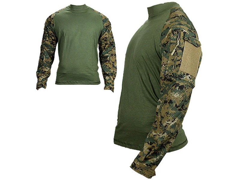 TRU-SPEC Marine Corps Woodland Digital Combat Shirt