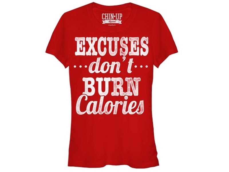 Junior's Burn Calories Kid's T-shirt