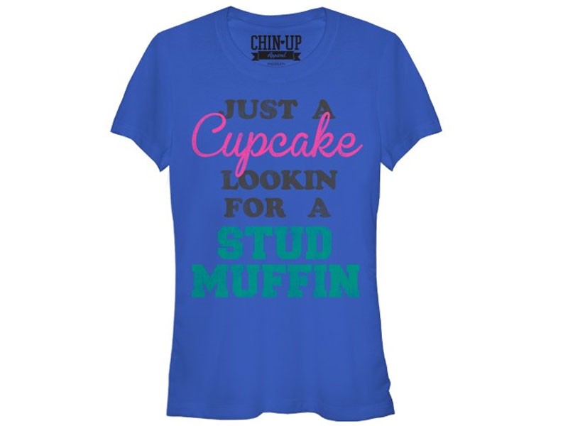 Junior's Cupcake Looking for a Stud Muffin Kid's T-shirt