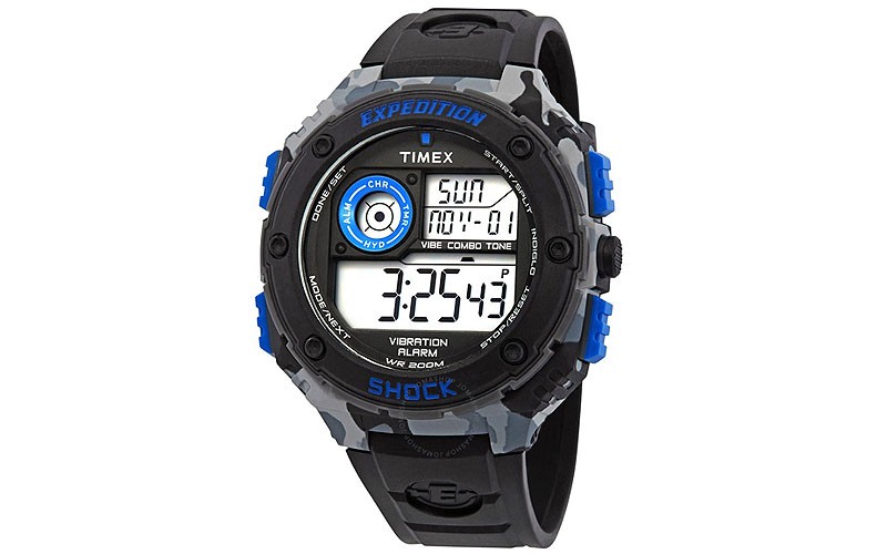 Men's Expedition Vibe Black/Blue Men's Watch