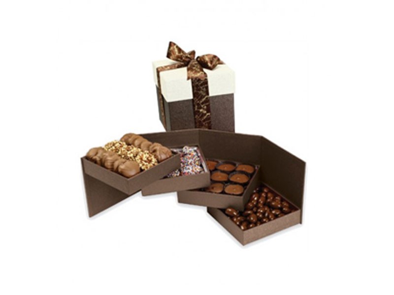 Gourmet Chocolate Gift Tower